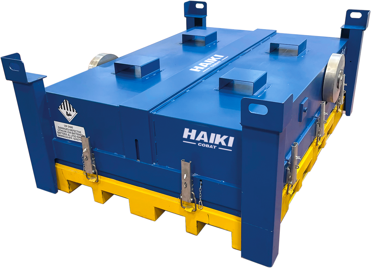 Haiki Cobat Lithium Box: for critically damaged lithium-ion batteries